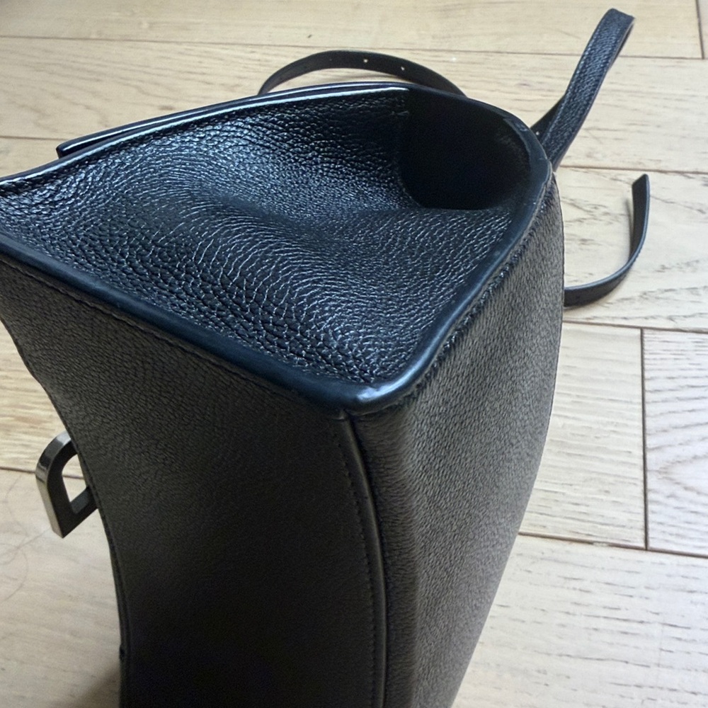 💟Balenciaga Black Hourglass Small Top Handle Kasky - Picture 7 of 10